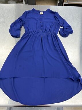 Sis Sis Women's Midi Dress in Purple/Blue Color size L